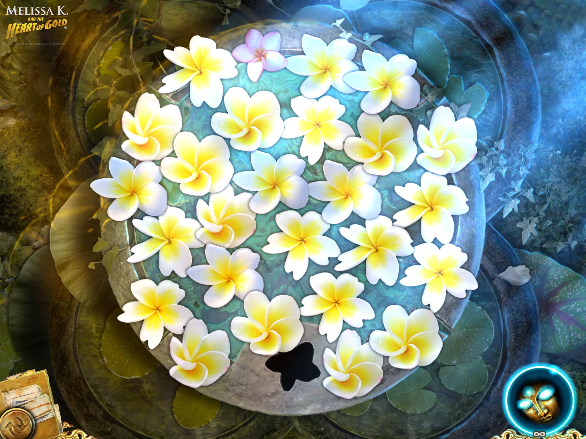 Lotus flowers puzzle